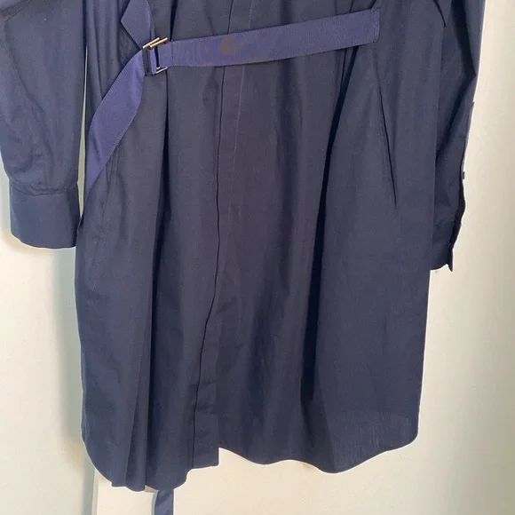 Sacai 3492 fabulous top/tunic/dress blue with unique embroidery, size L - Picture 6 of 15